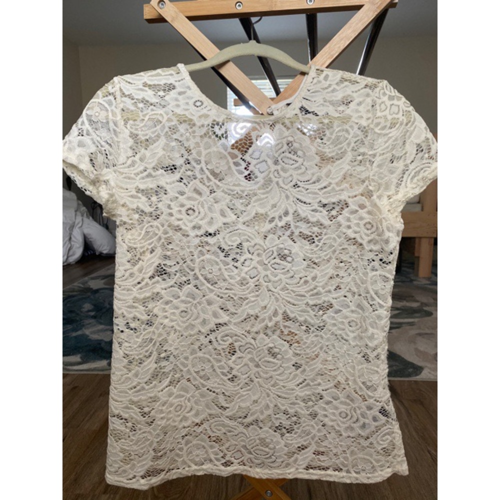 White Lace Top